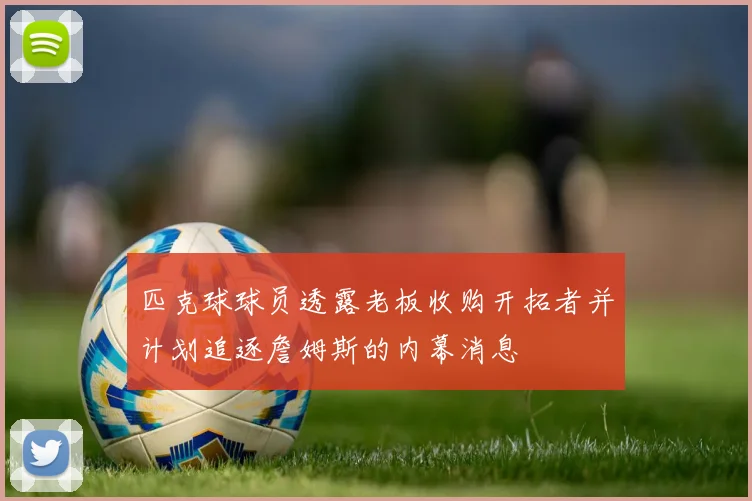 匹克球球员透露老板收购开拓者并计划追逐詹姆斯的内幕消息